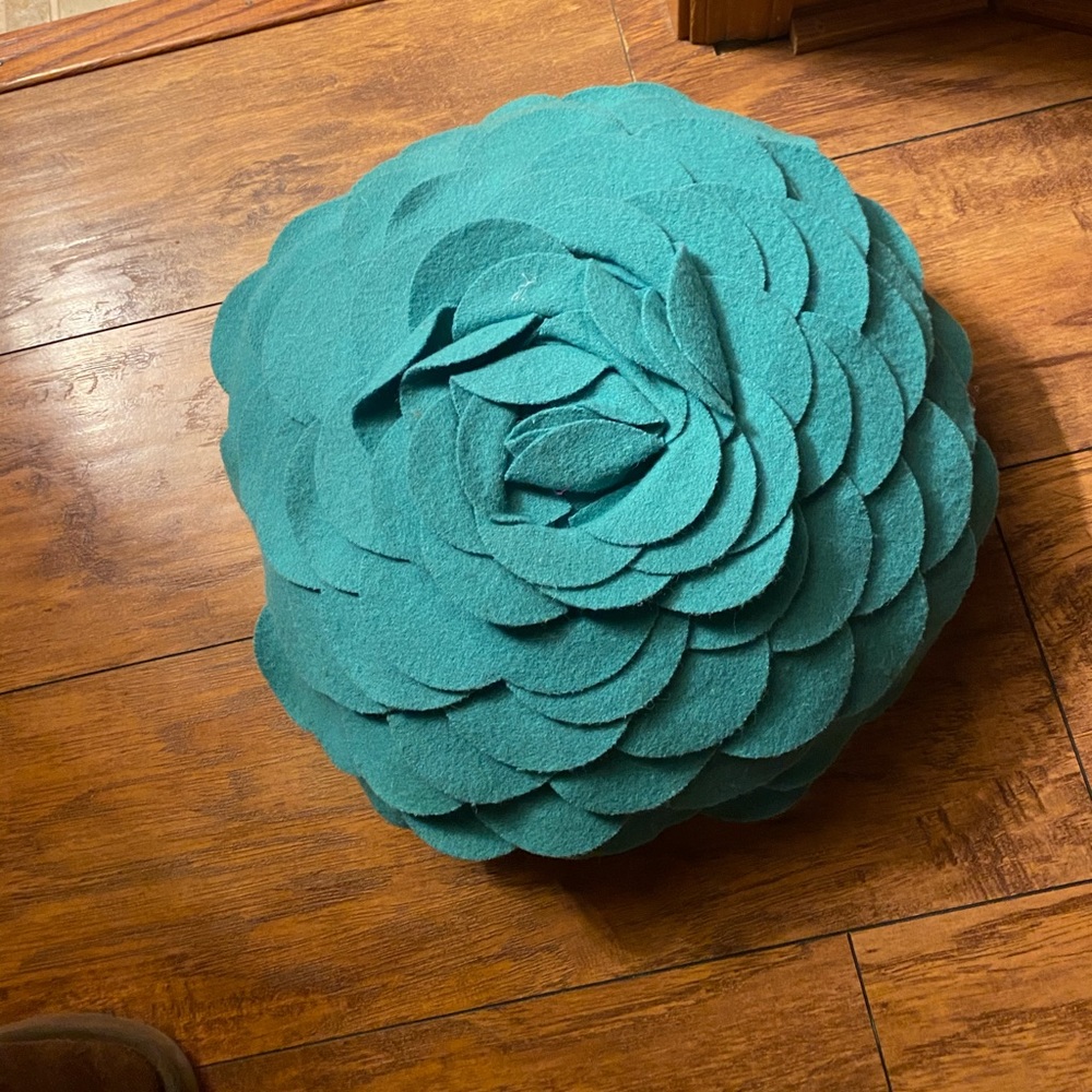 PB teen flower pillow